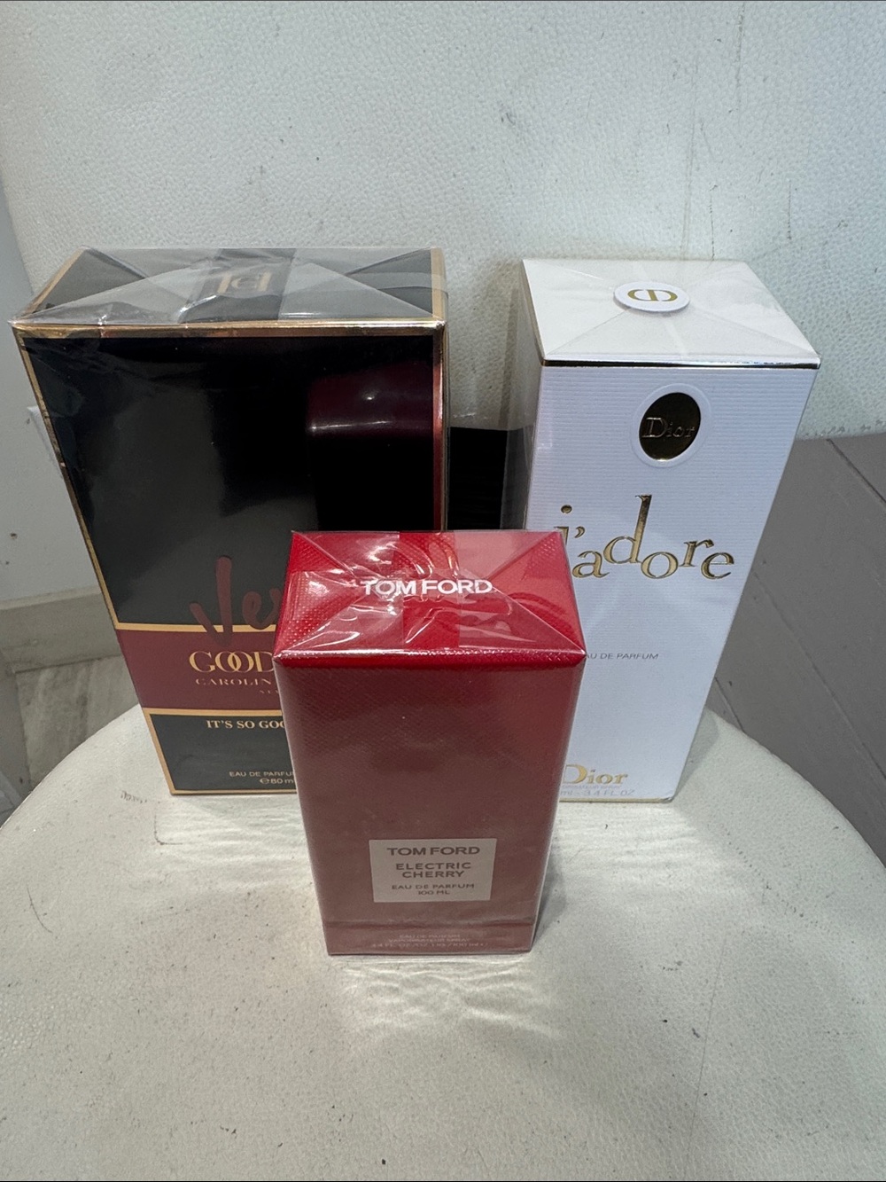 Fragrance bottles/boxes